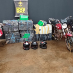 Quase meia tonelada de maconha transportada em motos é apreendida pelo DOF em Amambai