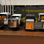 DOF apreende comboio de seis vans com dois milhões de reais em mercadorias contrabandeadas do Paraguai