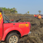 Com monitoramento integral, Bombeiros de MS atuam no combate a três incêndios florestais no Pantanal