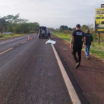 Homem é atropelado e não tem chances após cabeça ser esmagada na BR-376