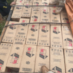 PRF apreende 600 mil maços de cigarros contrabandeados em Rio Brilhante