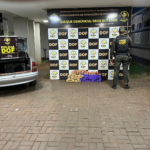 Veículo que seguia com maconha para Campo Grande é apreendido pelo DOF em Nova Alvorada do Sul