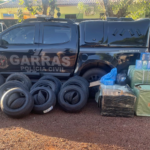 Polícia Civil apreende 69 pneus, cigarros eletrônicos e outros produtos de contrabando e descaminho em Ponta Porã