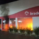 Envolvidos em incêndio de agência bancária em Terenos são identificados