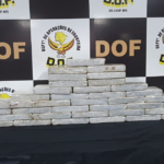 DOF apreende carga milionária de cocaína em tanque de combustível de camionete em Dourados
