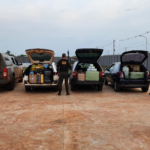 Três veículos são apreendidos pelo DOF com produtos ilegais avaliados em quase 800 mil reais