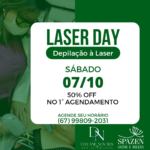 Diga adeus aos pelos indesejados e faça uma depilação à laser na Spazen