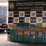 Polícia Civil apreende meia tonelada de maconha em carga de laticínios em Rio Brilhante