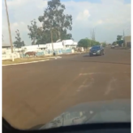 Vídeo: Cavalos são vistos “atrapalhando” o trânsito na Avenida Antero Lemes em Sidrolândia