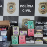 Polícia Civil apreende material contrabadeado em bairro de Campo Grande
