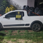 DOF apreende veículo carregado com mais de R$ 300 mil em materiais de descaminho