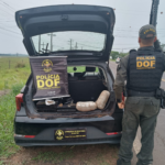 DOF prende dois homens com maconha, skunk e haxixe marroquino em Eldorado