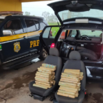 PRF apreende 56 Kg de maconha em Bataguassu