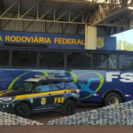 A PRF apreende 493 Kg de cocaína em Miranda