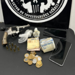 Um homem é preso por tráfico de drogas e posse irregular de arma de fogo em Aquidauana