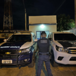 Caminhonete adulterada e preparada para transportes de drogas é recuperada pela Força Tática de Sidrolândia