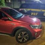 PRF recupera veículo de locadora em Nova Alvorada do Sul