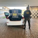 DOF recupera carro roubado carregado com mais de R$ 2 milhões em droga