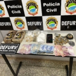 Polícia Civil apreende cocaína, prende autor de furto e adolescente infrator por tráfico de drogas