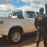 Hilux com sinais de identificação adulterados é apreendida pelo DOF em Ponta Porã