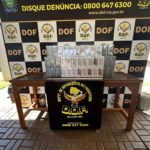 Aparelhos de telefone celular escondidos em veículo são apreendidos pelo DOF em Laguna Carapã