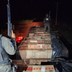 DOF apreende 40 mil pacotes de cigarros contrabandeados em Mundo Novo
