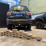 PRF apreende 35 Kg de pasta base de cocaína em Miranda