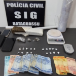 Polícia Civil fecha ponto de drogas em Bataguassu e prende dois em flagrante por tráfico envolvendo adolescentes