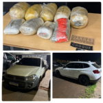 Polícias Civil e Militar apreendem drogas e veículo de luxo em Campo Grande