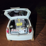 Carro carregado com cigarros ilegais é apreendido pelo DOF em Sidrolândia