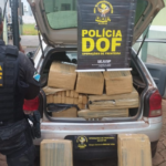 Veículo carregado de maconha é apreendido pelo DOF na região de Iguatemi
