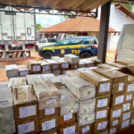 PRF apreende mais de 7 mil celulares em Chapadão do Sul (MS)