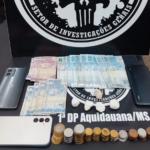 Operação policial resulta na prisão de mulher por tráfico de drogas em Aquidauana