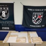Equipe da força tática da 8°cipm de Sidrolândia prende mulher por trafico em abordagem realizada