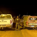 Polícia intercepta caminhonete levada em assalto que teve até bebê de refém