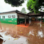 Com risco de desabar em cima de crianças, parte do CMEI Irma Demetria é interditado