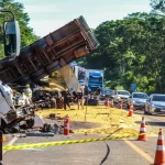 Acidente fatal deixa 5 mortos na MS-163; um casal está entre os mortos