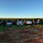 Cinco veículos são apreendidos pelo DOF carregados com mais de cinco mil pacotes de cigarros ilegais em Maracaju