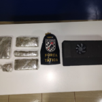 PM de Sidrolândia prende traficante na MS-162 durante a madrugada desta quarta-feira