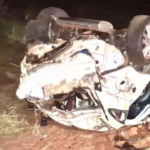 Morre terceira vítima de capotamento às margens da BR-060