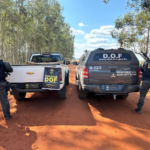 Camionete roubada no Rio de Janeiro é recuperada pelo DOF em Coronel Sapucaia