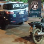 PM prende rapaz com moto roubada na Agrovila do Capão Bonito 1