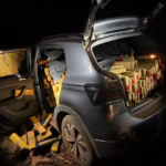 PF apreende cerca de uma tonelada de maconha em carro abandonado na BR-060