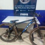 Em Sidrolândia,menor furta celular e bicicleta e termina apreendido pela PM