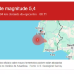 Terremoto de magnitude 5,3 atinge Portugal; não há relatos de danos