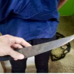 Morador flagra ladrão tentando furtar residência e acaba sendo ameaçado com faca