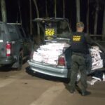 DOF apreende carro abarrotado com cigarros contrabandeados do Paraguai