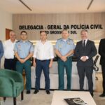Delegado-Geral da Polícia Civil se reúne com o Comandante-Geral da Polícia Militar, para tratar da segurança nas eleições de 2024