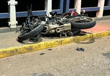 Motociclista envolvido em acidente estava bêbado e não tinha CNH