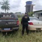 DOF apreende veículo com adulteração de sinal identificador em Tacuru